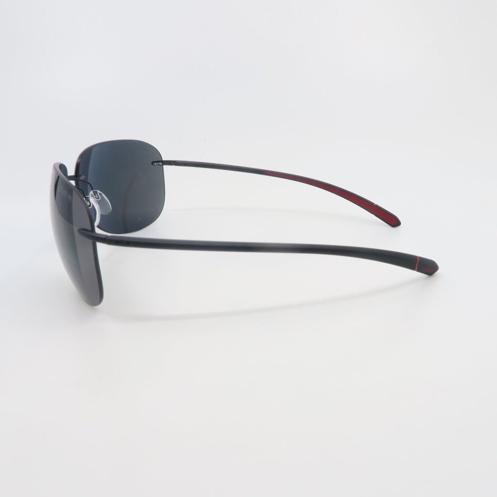 Silhouette BAYSIDE 8729 75 9140 Black/Black Dark Grey Polarized New Sunglasses. - Picture 7 of 10